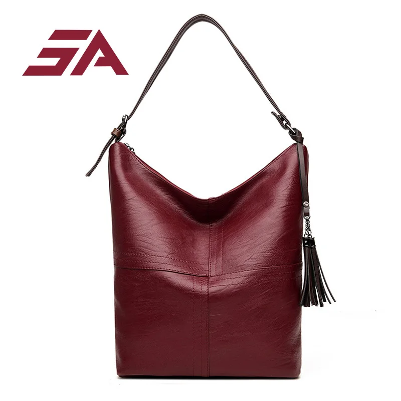 

SA 2018 new arrival Women bag PU Leather Handbags Luxury Lady Hand Bag female messenger crossbody bag Big Tote Sac Bolsos Mujer