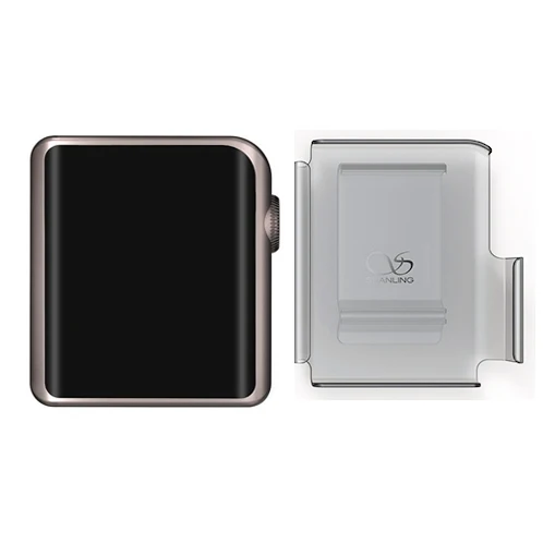 gray with Clip Case SHANLING M0 32 бит/384 кГц Bluetooth AptX LDAC DSD MP3 FALC портативный музыкальный плеер Hi-Res аудио MP3 - Цвет: gray with Clip Case