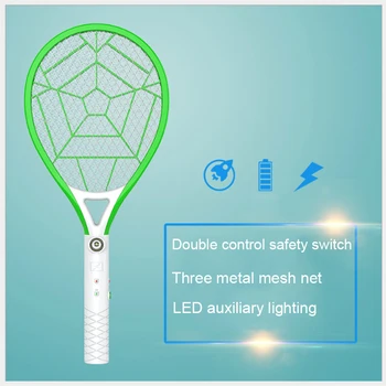 

Home Electric Fly Mosquito Swatter Bug Zapper Racket Insect Killer mosquito Trap