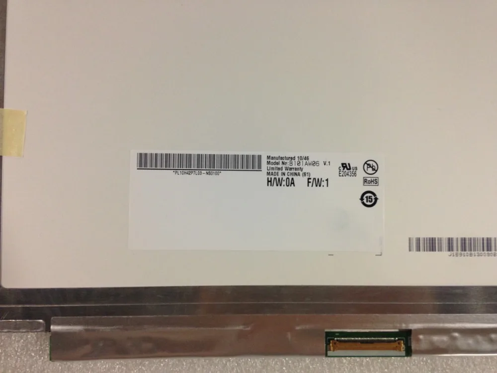 

DIY 10.1" mini LCD SCREEN USE FOR B101AW06 v.1 LTN101NT05 N101I6-l0d BA101WS1-100 for ACER ASPIRE ONE D255 D260 D257 D270