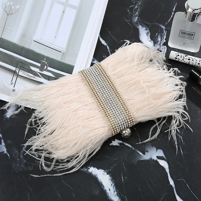 

Ougger Small Small Bags for Women Crossbody Chain Bag Elegant Style Black PU Evening bag with Diamonds for Banquet