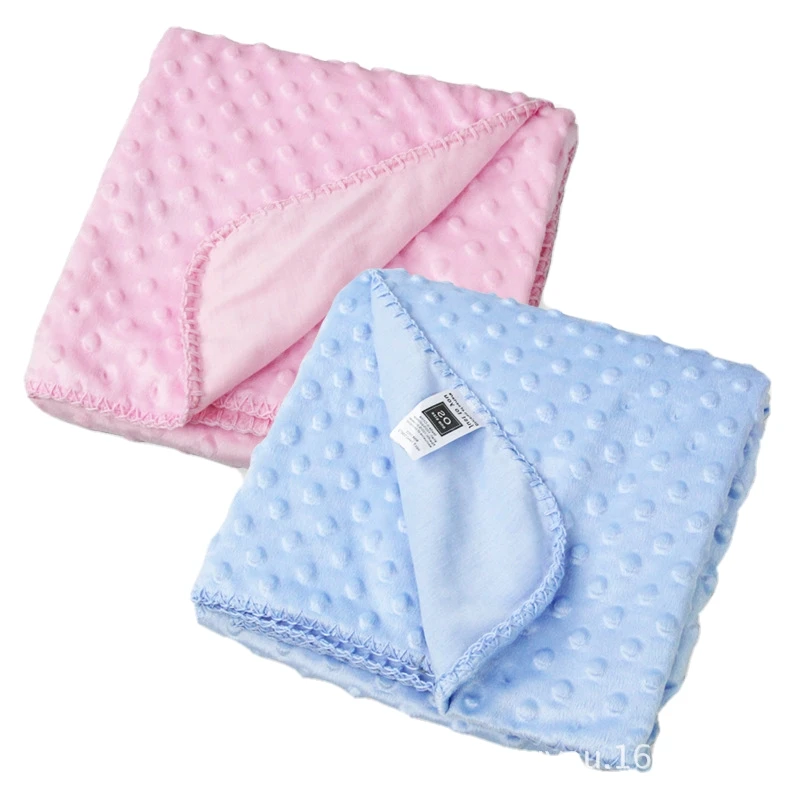 Soft cotton blanket for babybaby blanket fleececotton swaddlebaby