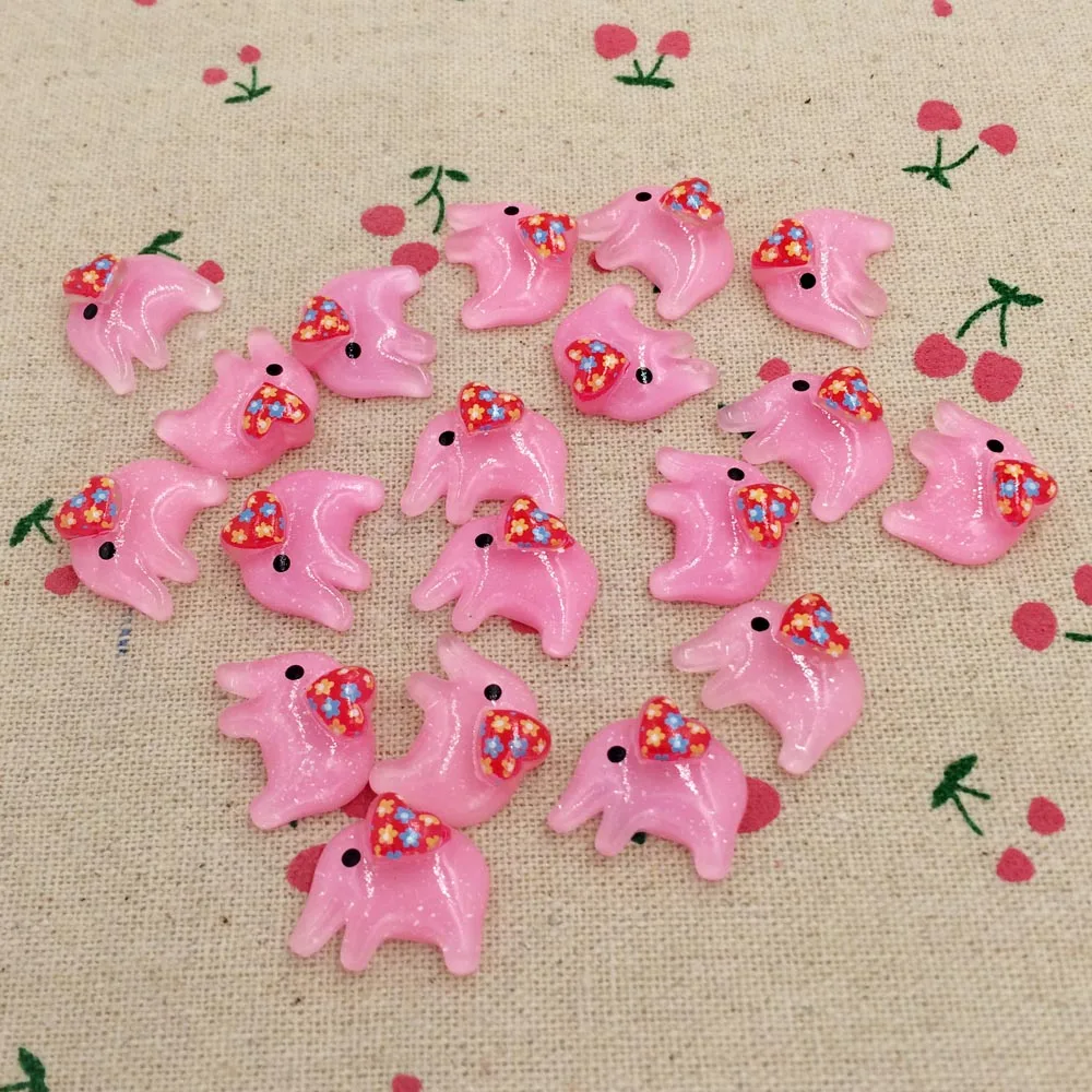 50 Pieces Resin Flat Back Flatback Cabochon Kawaii Pink Elephant W Heart DIY Craft Decoration Scrapbooking Accessories 17*19mm 50 Pieces Resin Flat Back Flatback Cabochon Kawaii Pink Elephant W Heart DIY Craft Decoration Scrapbooking Accessories 17*19mm