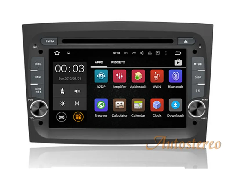 Sale Android 9 DSP Car DVD Player GPS Navigation Headunit for FIAT DOBLO 2016+ Stereo Unit Vehicle Multimedia Pad radio tape recorder 5