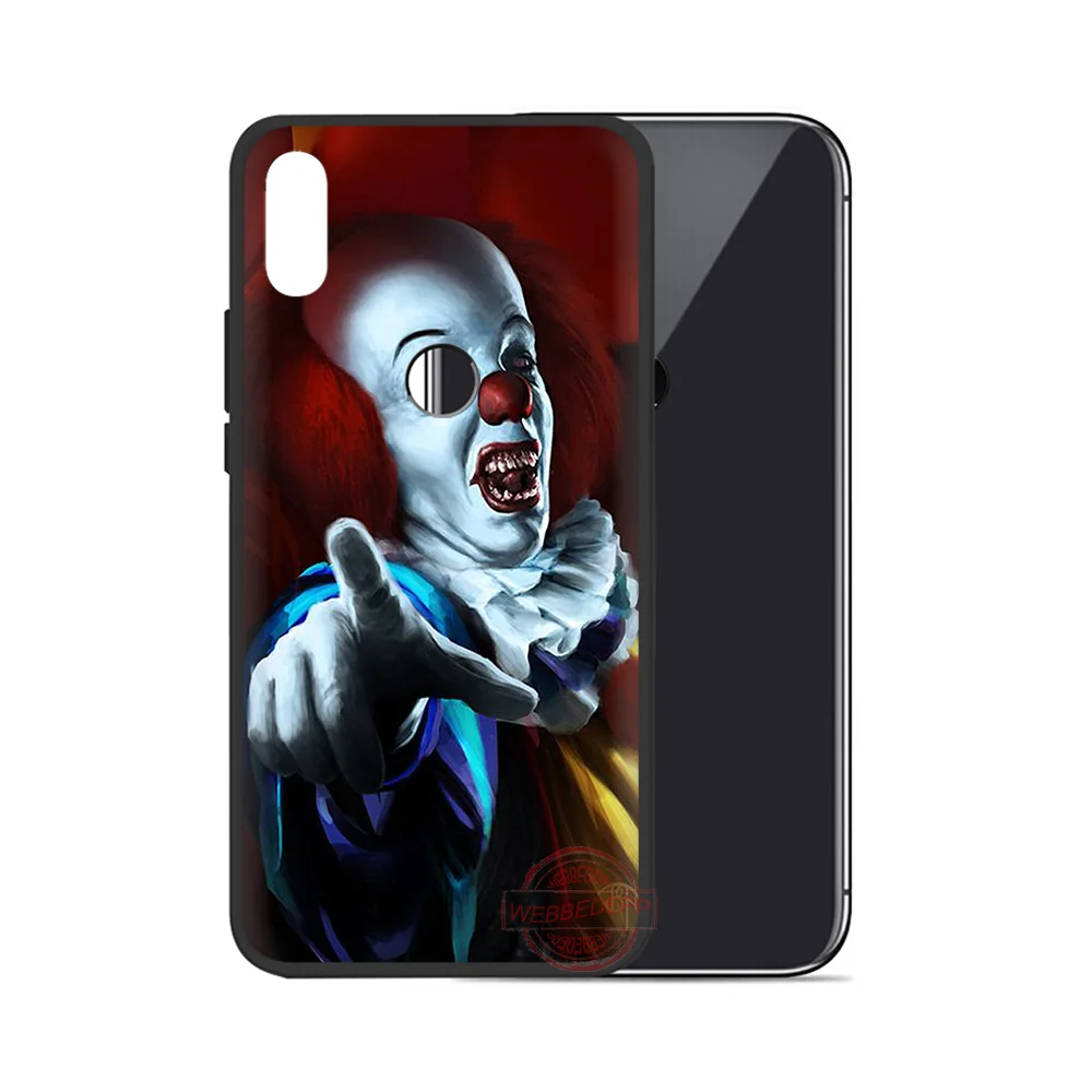 WEBBEDEPP Clown Terror IT TPU Phone Case for Redmi Note 6Pro 7Pro 4A 4X 5 5A 6A 8A 6Pro 7 S2 note 8 - Color: 5