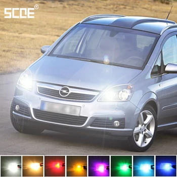 

SCOE 2X 12SMD LED Front Parking Light Front Side Marker Light Bulb Lamp Source For Opel Zafira A B Vauxhall Zafira 1 2