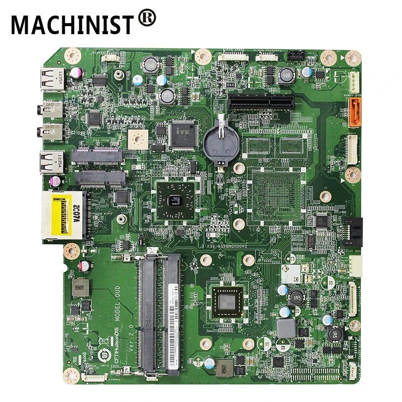 Оригинал для Lenovo AIO C325 C225 20 &quotНастольная материнская плата AMD E350 CPU DDR3 DA0QUDMB6E0 90000074