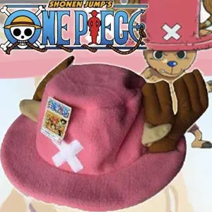 Anime One Piece Tony Chopper plush hat 