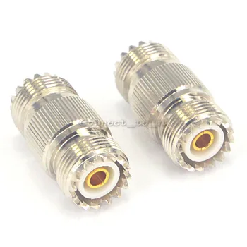 

(5 pieces/lot) UHF PL259 SO239 female to female jack connector adapter