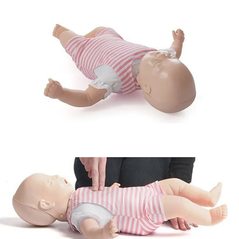 

60cm CPR Baby Resusci Infant Training Manikin PVC Model School Educational Baby Resusci Model Medical Science Teaching Tool New