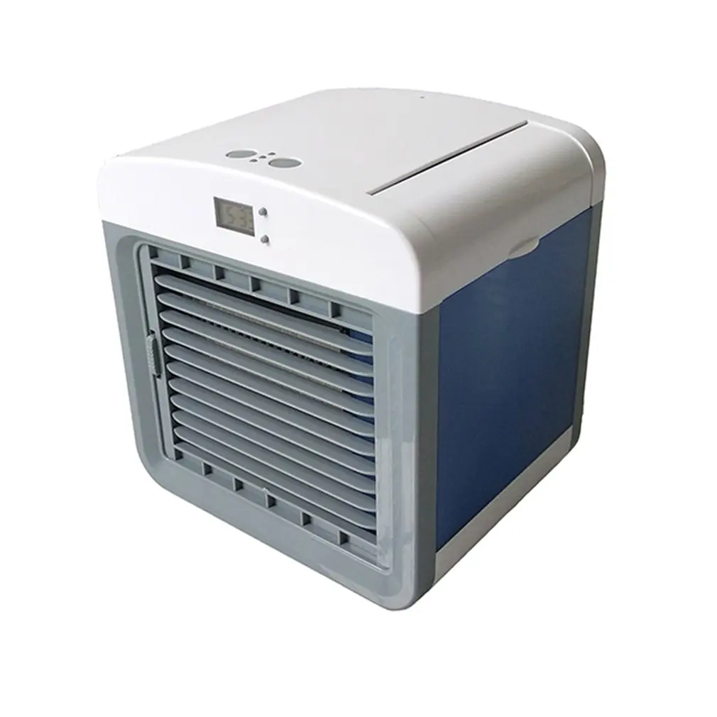 

Convenient Air Cooler Fan Portable Digital Air Conditioner Humidifier Space Easy Cool Purifies Air Cooling Fan for Home Office