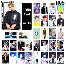 Альбом LOMO Cards KPOP Новая модная самодельная бумажная Фотокарта HD Photo Card