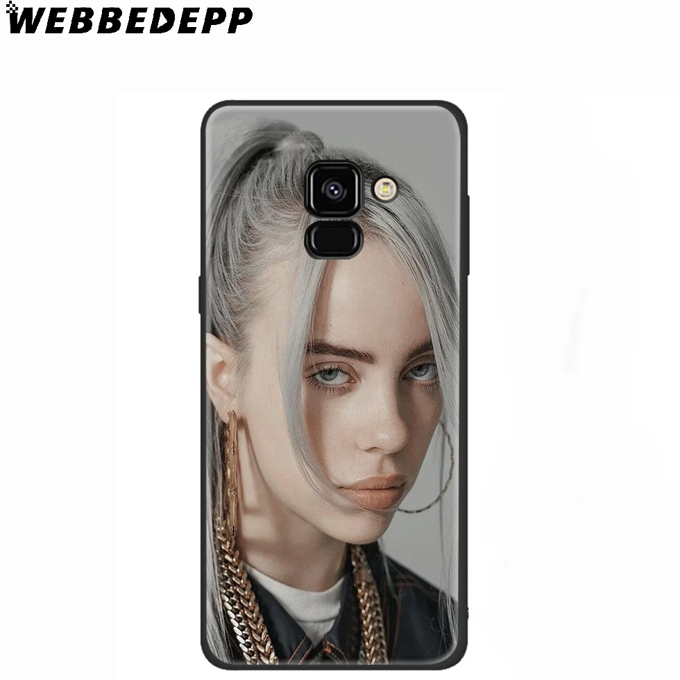 Billie Eilish мягкий чехол для samsung Galaxy A10 A30 A40 A50 A60 A70 M10 M20 M30 M40 для samsung Note 8, 9, 10, плюс