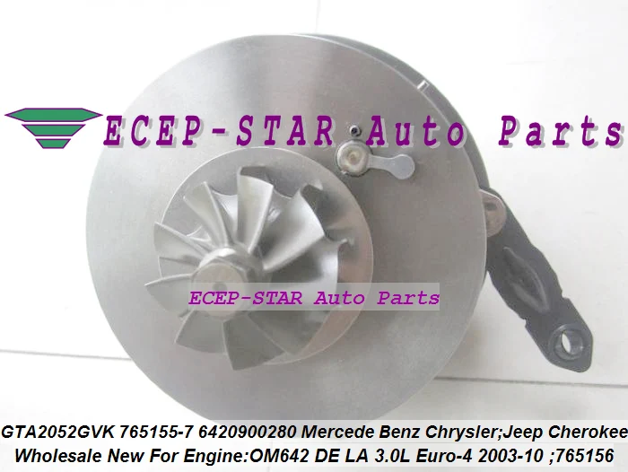 Turbo CHRA Cartridge GTA2052GVK 765155 757608-5001S 765155-5004S 765155-0004 757608-0001 765155-0007 A6420901480 A6420905980 (5)