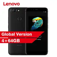 Lenovo S5 K520 4GB RAM 64GB ROM Smartphone Dual Hinten 13MP + Front 16MP Gesicht ID 18:9 Volle bildschirm 4K Video Handy