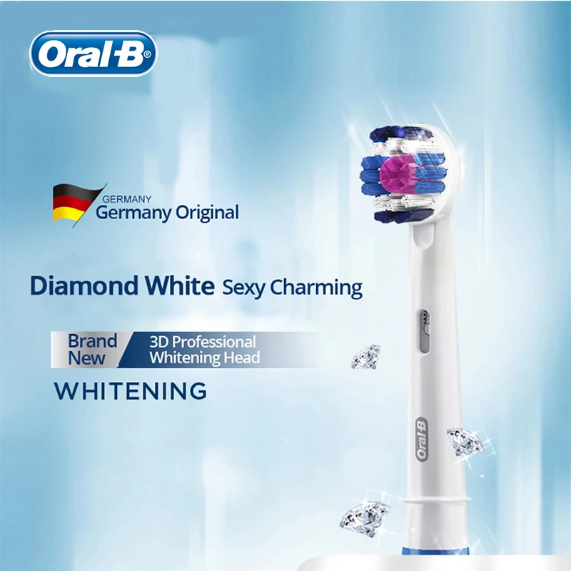 Authentic Oral B Vitality Electric Toothbrush 3D WhitenTeeth Inductive Rechargeable Tooth Brush Replaceable Brush Heads Authentic Oral B Vitality Electric Toothbrush 3D WhitenTeeth Inductive Rechargeable Tooth Brush Replaceable Brush Heads