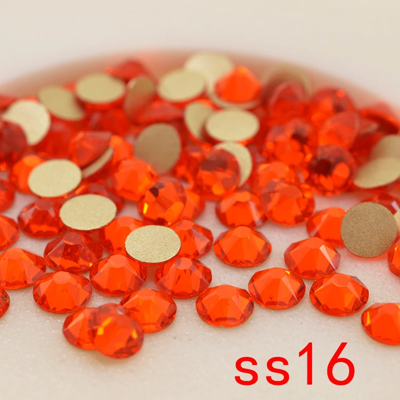 Плоские прозрачные стразы подобный SWA 16cut SS16 3 8-4 0 мм гиацинта 3d Б ез исправлений