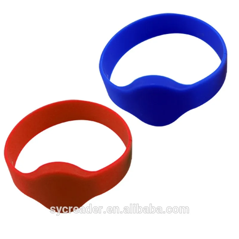 

CUSTOM silicone wrist bands RFID wrist watch bands