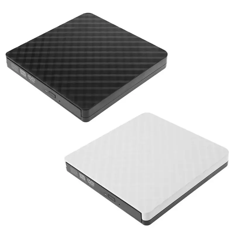 

UN2F High Quality USB 3.0 External CD/DVD-RW DVD Writer Drive Ultra-slim DVD Burner Drive POP-UP for PC Computer Desktop Laptop