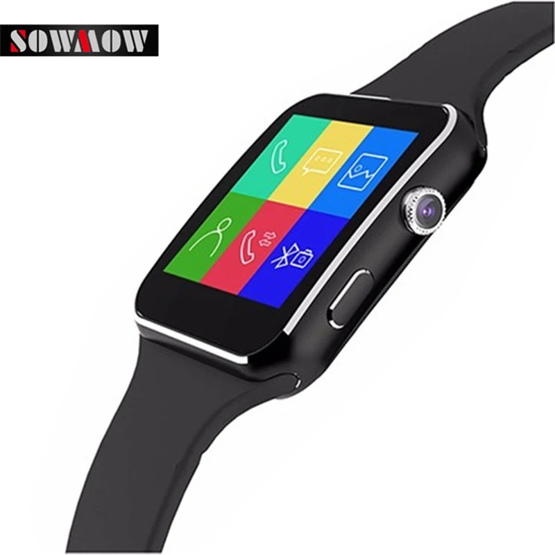 imágenes para MTK6260A SOWMOW E6 Reloj Inteligente Android 1.54 pulgadas LED Reloj de Pulsera Electrónica Inteligente Smartwatch Podómetro Con El Reloj de La Cámara imágenes para MTK6260A SOWMOW E6 Reloj Inteligente Android 1.54 pulgadas LED Reloj de Pulsera Electrónica Inteligente Smartwatch Podómetro Con El Reloj de La Cámara