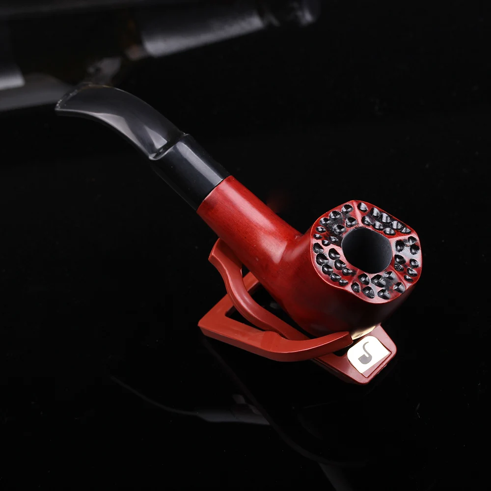 1pcs tobacco pipes Grinder Filter weed Portable Handmade wood smoking