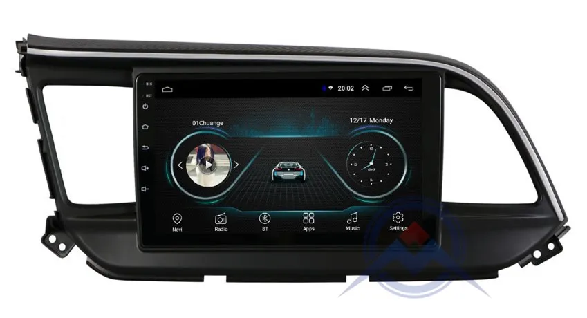 Sale ZOHANAVI Android 2.5D Screen Car GPS Navigation for Elantra 2019 car Auto Radio DVD GPS multimedia player build in wifi 14