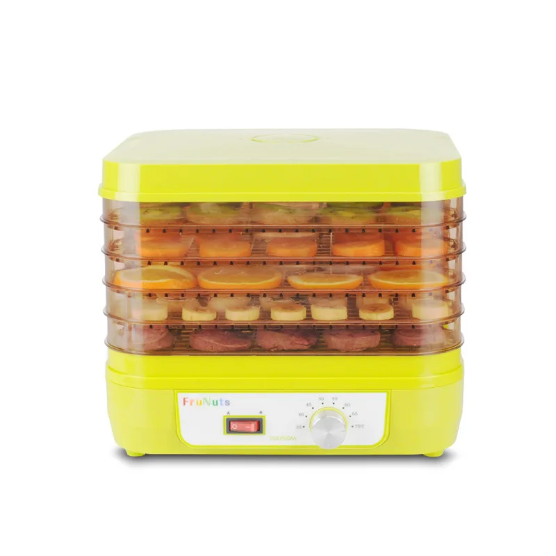 

5 Layers Food Dehydrator for Mushroom Fruit Vegetable Pulp Yogurt Food Dryer Machine Snacks Machine Fruit Food Drying Machine