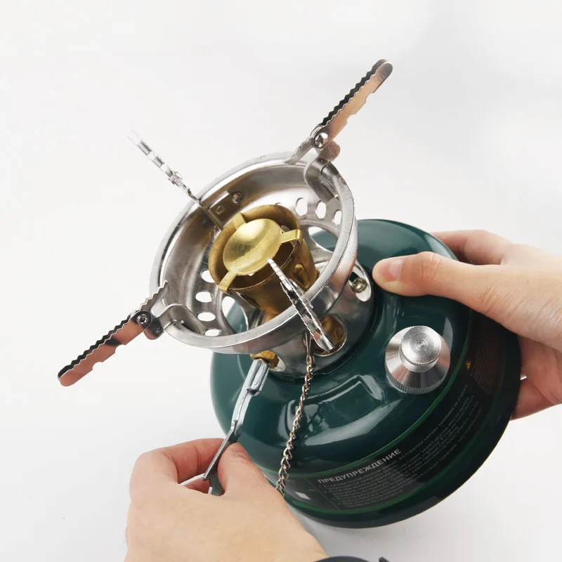  Outdoor Petrol Stove Oil Burners Portable Cooking Gasoline Stove Camping Equipment