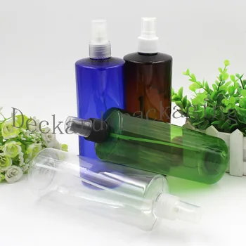 

24pcs/lot 500ml Plastic Empty Sprayer Bottle Refillable Perfume Spray Make Up Air Freshener Fine Mist Reagent Container Bottles