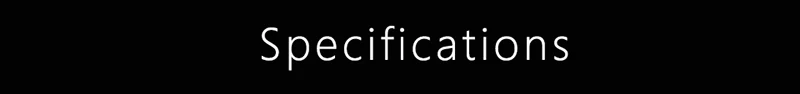 specifications