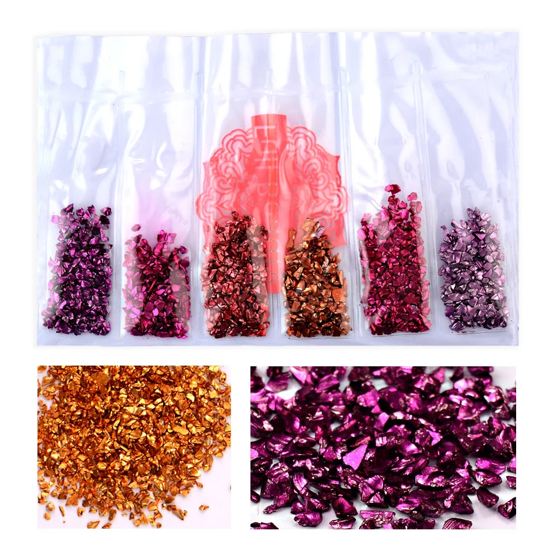 

1PCS Colorful Rock Nail Art Decorations Mixed Metal Rhinestones For Nails 3D Crystal Stones DIY Design Manicure Tools Diamonds
