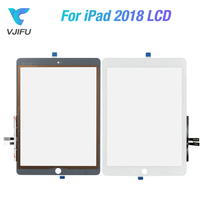 

10Pcs Touch Planel replacement for iPad 6 2018 6th Gen A1893 A1954 touch screen digitizer front lcd outer glass with Adhesive