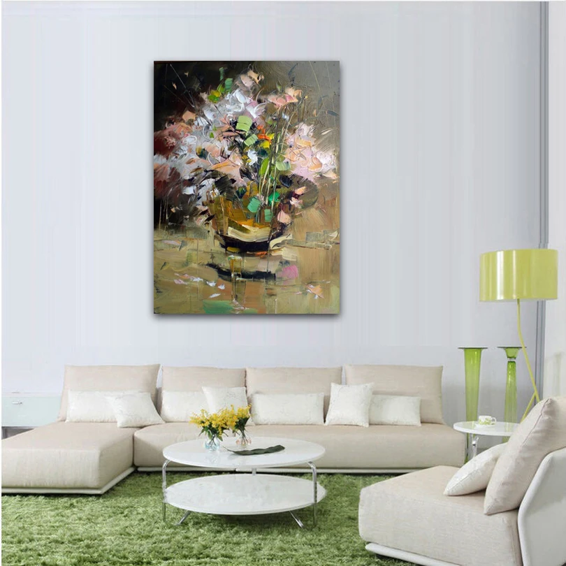hand painted canvas oil painting