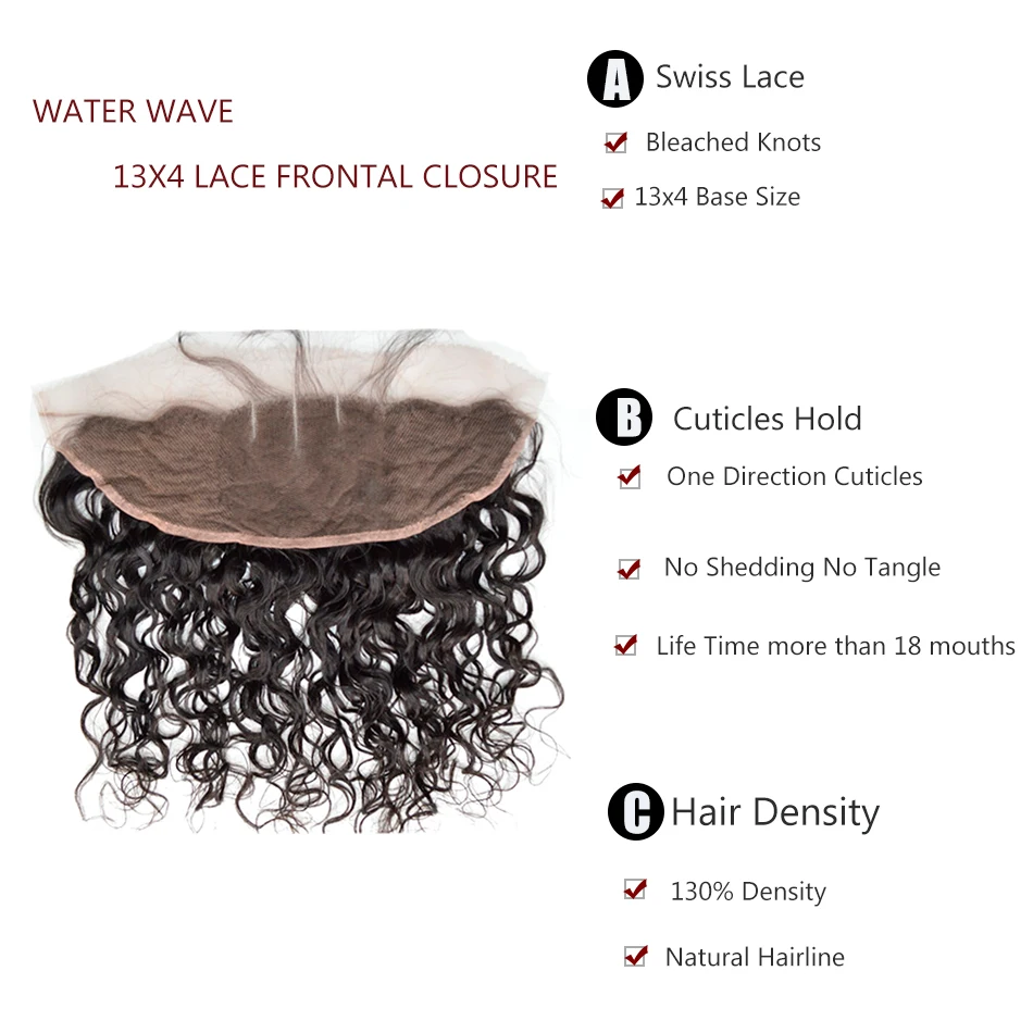 water wave lace frontal