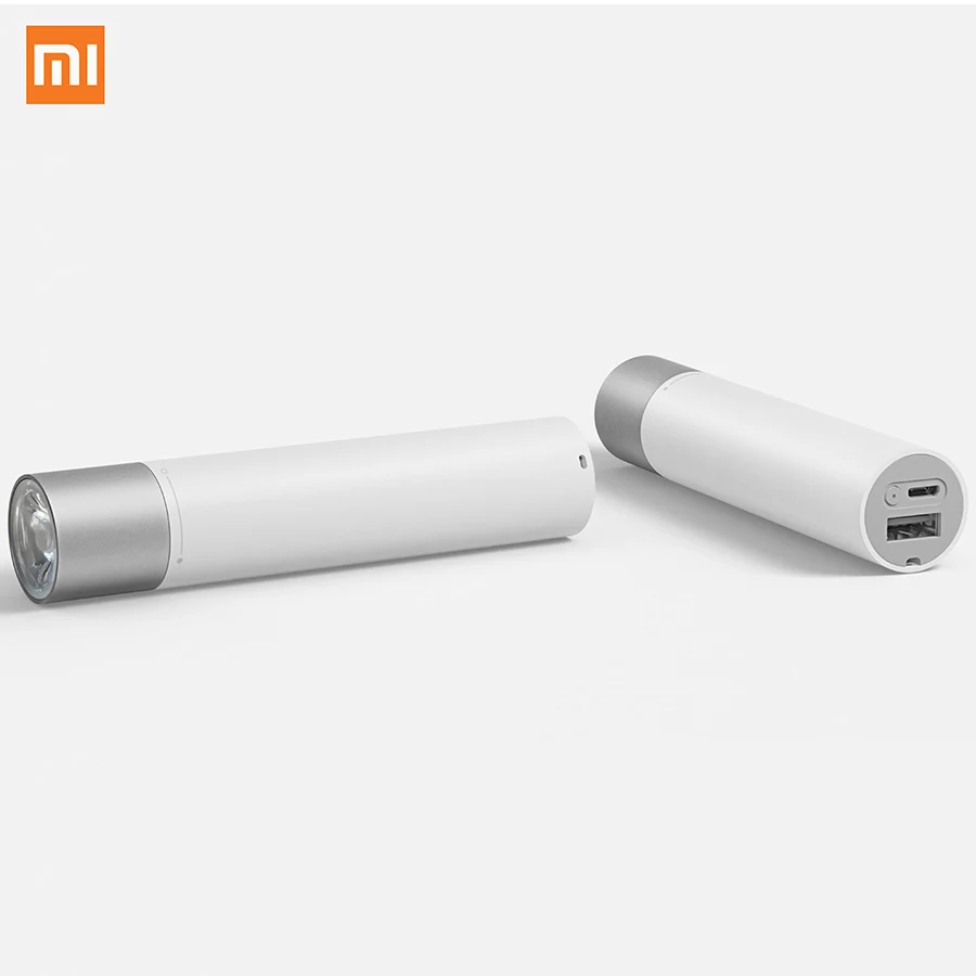 Портативный фонарик Xiaomi 11 регулируемых режимов яркости вращающаяся головка