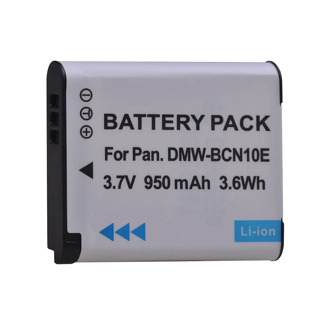 1 шт 950 mAh DMW-BCN10E DMW-BCN10 BCN10 BCN10E Замена Батарея для Panasonic Lumix DMC-LF1 Lumix LF1 LF1K LF1W DMC-LF1