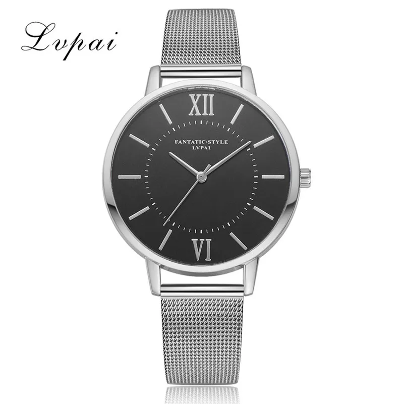 Fashion Women's Watches Simple Stainless Steel Mesh Strap Casual Quartz Watch Analog Wrist Watch Ladies Bracelet Clocks M21 (8)