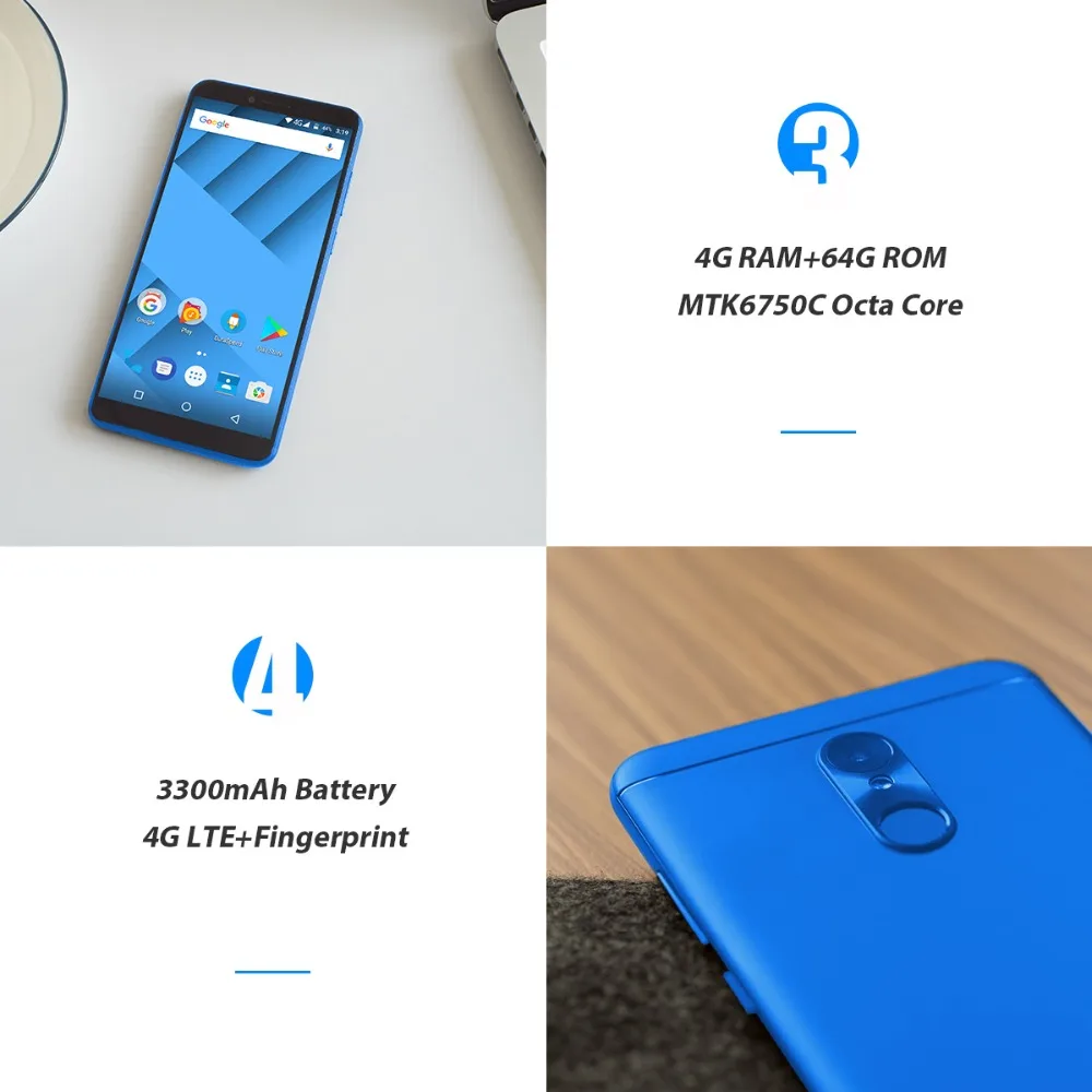 Vernee M6 4GB 64GB Smartphone Ultra 5.7inch cellphone 4G LTE Android 7.0 Phone with 13MP Selfie Camera 16MP Cameras Fingerprint Vernee M6 4GB 64GB Smartphone Ultra 5.7inch cellphone 4G LTE Android 7.0 Phone with 13MP Selfie Camera 16MP Cameras Fingerprint