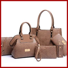 Mode Casual Serpentine sac à main de haute qualité femmes sac à main sac bandoulière sac à main + Messenger sac + rse + portefeuille 6 conjuntos livraison gratuite