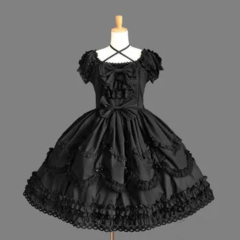 

(LLT027) Lolita Dresses Short Sleeveless Sweet Lolita Short Dress Ball Gown Fancy Prom Dress Halloween Party Masquerade Costume