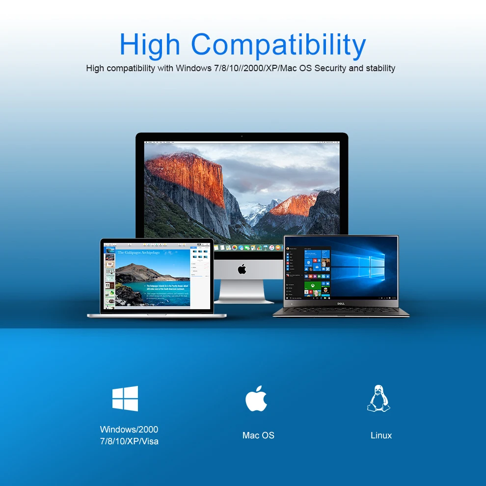 CHYI Mini Portable USB Hub 2.0 4 Ports Splitter 480Mbps Combo For Macbook Printer Card Reader Hard Drive Computer PC Accessories