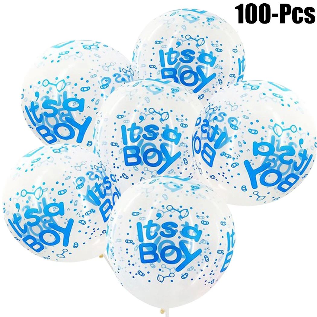 

100PCS Latex Party Balloon Lovely Cartoon Pattern Party Balloon Birthday Party Balloon