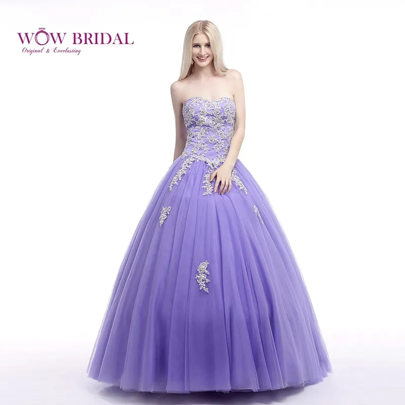 Wowbridal Изящные Quinceanera Платье Без Бретелек Вышивки Бисером Органзы Ruched Бальное платье Вечернее Платье