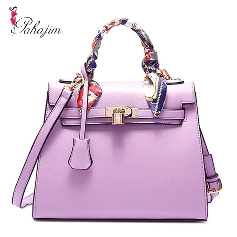 Aliexpress Brand Luxury Handbags Women Bags Designer Aliexpress Brand Luxury Handbags Women Bags Designer Handbag With Scarf Lock Shoulder Messenger 2018 Fashion Pink Blue Tote Bag From Reliable