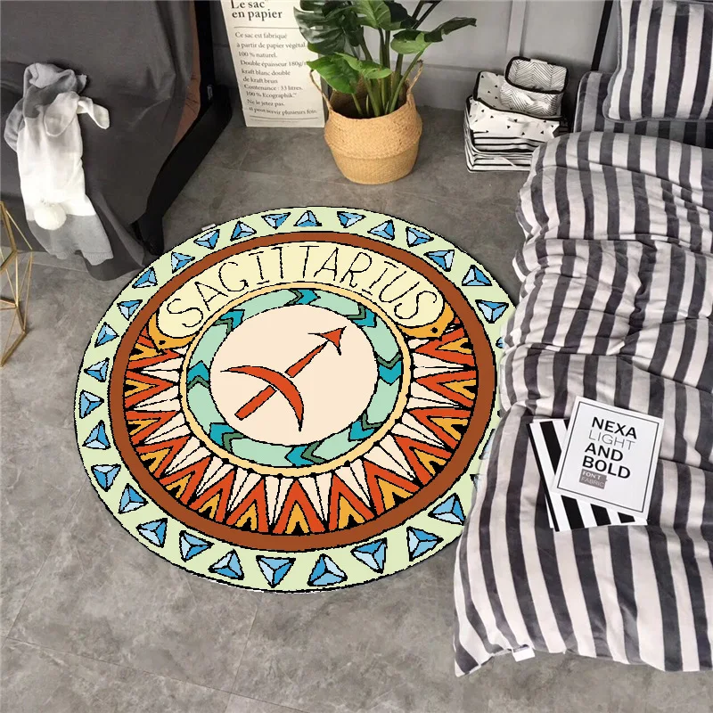 Тотем круглый ретро ковер компьютерный стул tapete пункт сала Европейский Стиль Спальня Гостиная Офис вращающееся кресло ковер и ковры