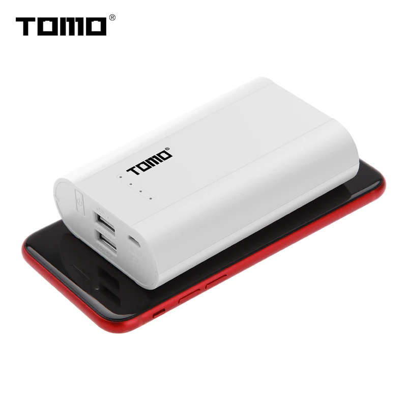 Оригинальное умное зарядное устройство TOMO P3 5 В 2 А чехол для аккумулятора 3x18650
