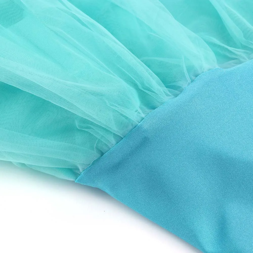 Модная летняя женская Милая юбка Modis высокого качества с высокой талией, плиссированная короткая юбка-пачка для взрослых, бальная танцевальная юбка 50