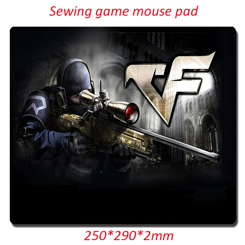 FPS Mice Pad 250*290 size cool Gifts mouse pad hot sales large pad to