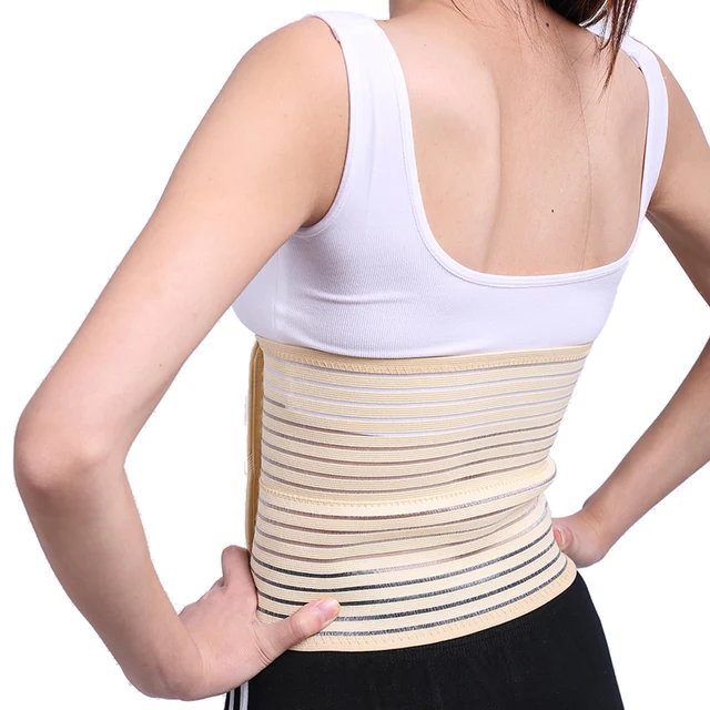 Ostomy Abdominal Belt Brace Waist Back Support Wear abdominal Stoma