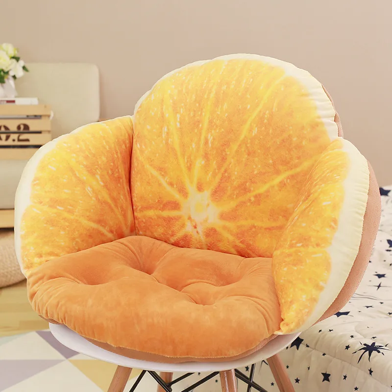 Удобные фруктовые 3D подушки, Северный стул подушки фрукты подушка, роскошная декоративная подушка для дивана, подушка для сиденья водителя Chiar колодки коврик - Цвет: 12 jv zi